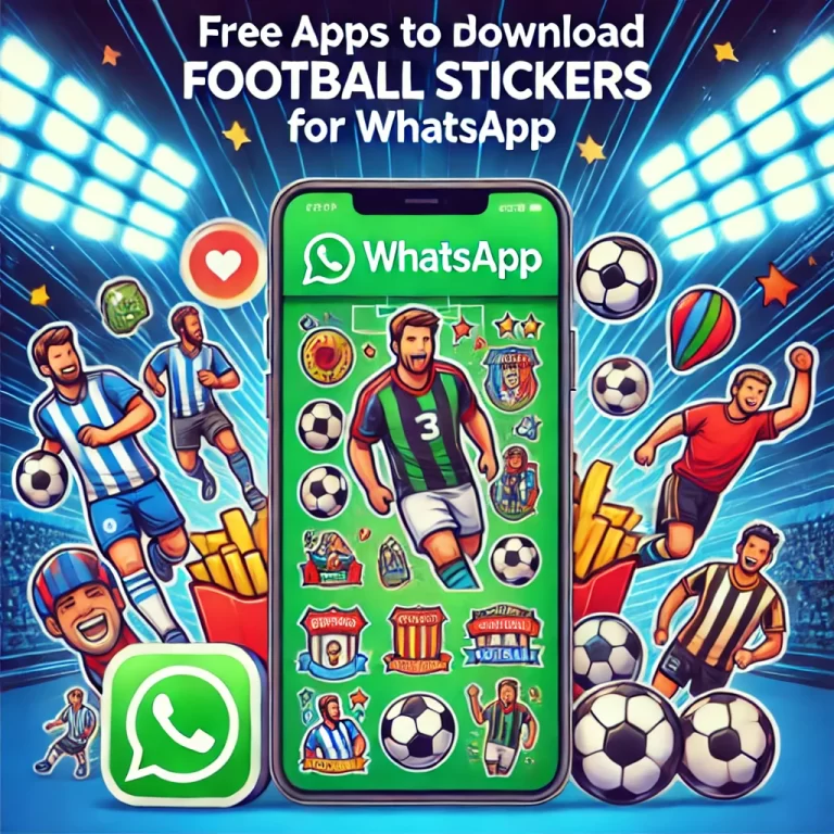App Gratuitos para Baixar Figurinhas de Futebol para WhatsApp