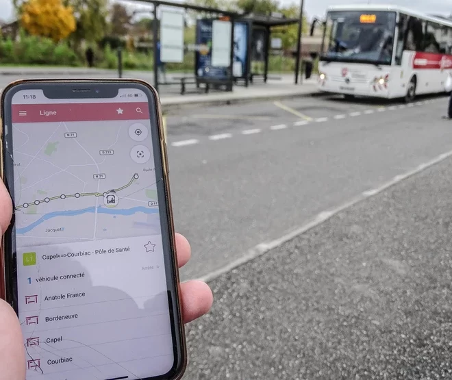 Aplicativo de ônibus em tempo real