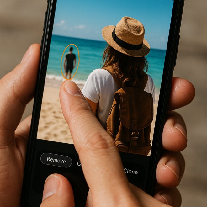 Remova Pessoas ou Objetos Indesejados das Suas Fotos